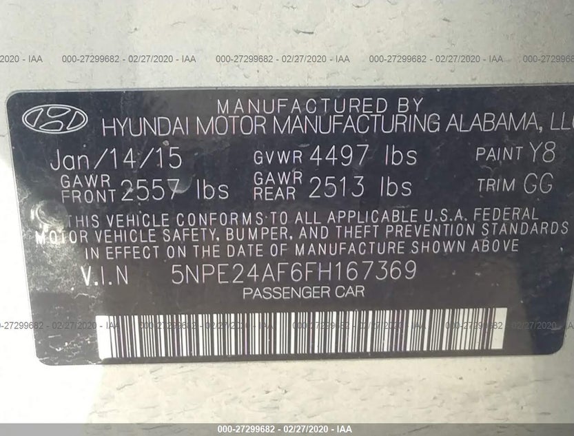 5NPE24AF6FH167369
