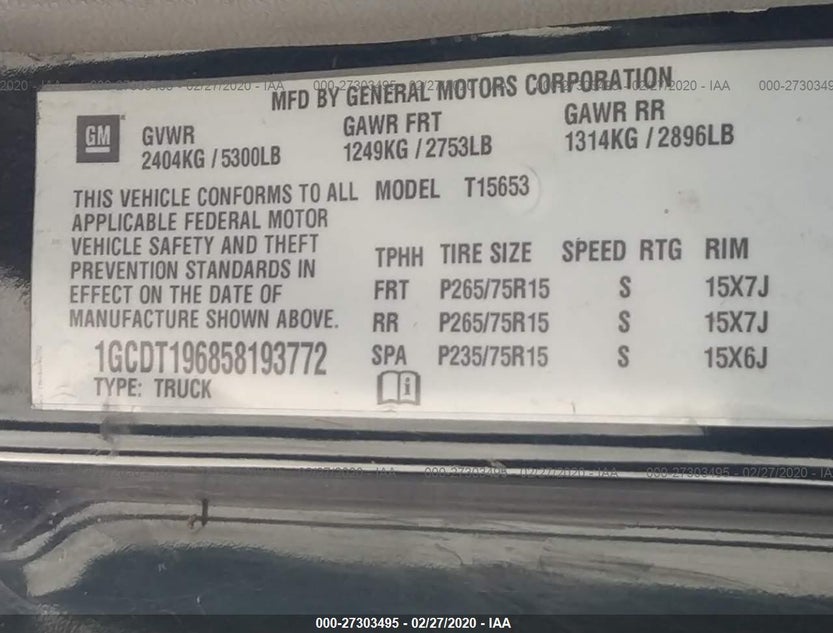 1GCDT196858193772