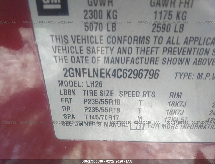 2GNFLNEK4C6296796