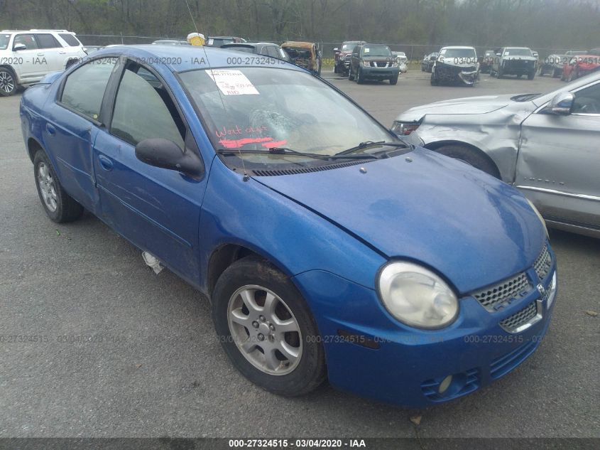 2005 Dodge Neon Sxt VIN: 1B3ES56C65D249810 Lot: 27324515