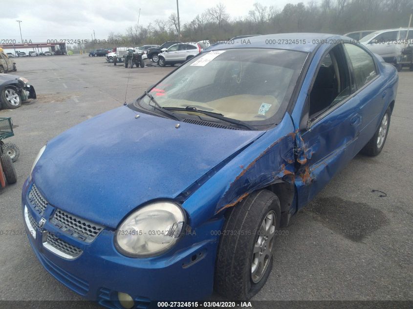 2005 Dodge Neon Sxt VIN: 1B3ES56C65D249810 Lot: 27324515