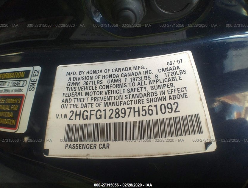2HGFG12897H561092