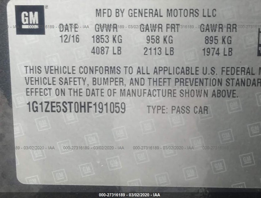 1G1ZE5ST0HF191059