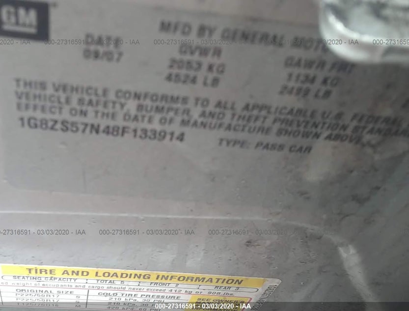 1G8ZS57N48F133914