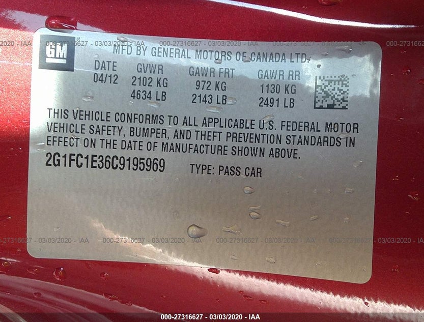 2G1FC1E36C9195969