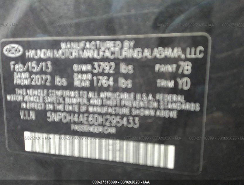 5NPDH4AE6DH295433