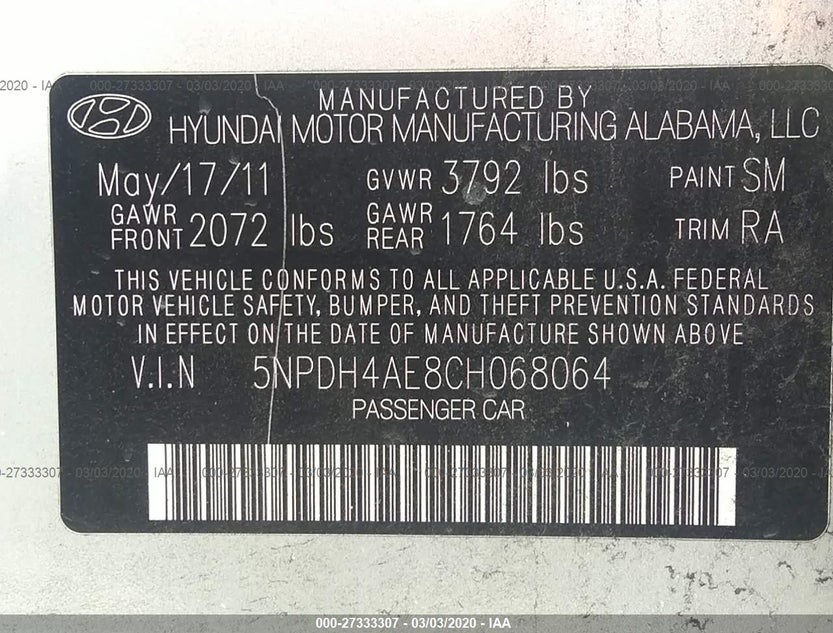 5NPDH4AE8CH068064