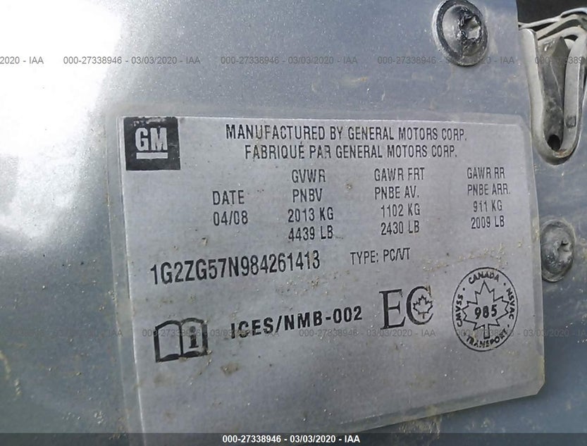 1G2ZG57N984261413