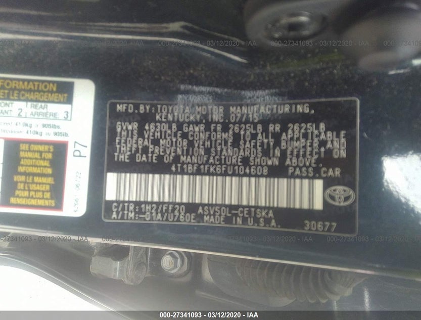 4T1BF1FK6FU104608