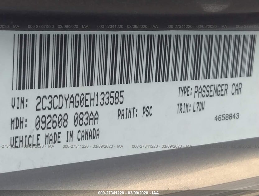 2C3CDYAG0EH133585