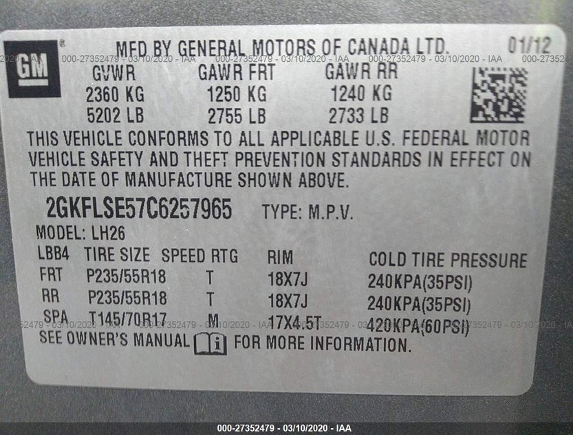 2GKFLSE57C6257965