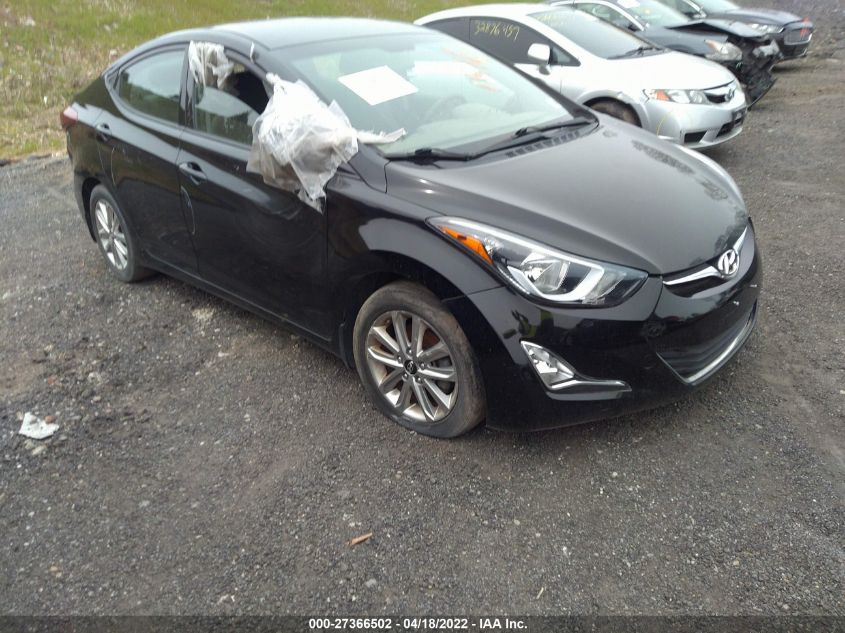 2015 Hyundai Elantra Se (Ulsan Plant) VIN: KMHDH4AE6FU420922 Lot: 27366502