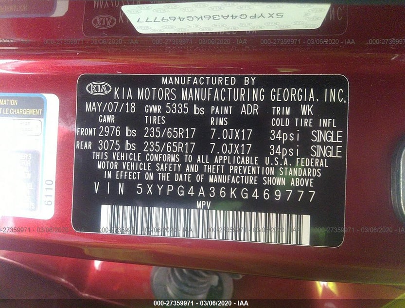 5XYPG4A36KG469777