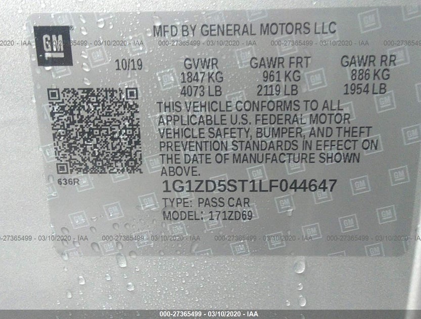 1G1ZD5ST1LF044647