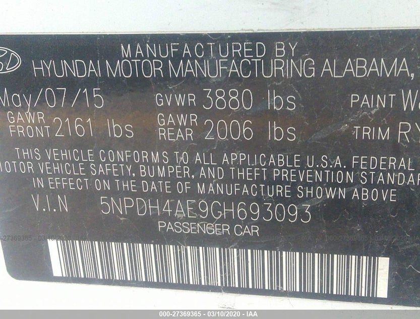 5NPDH4AE9GH693093