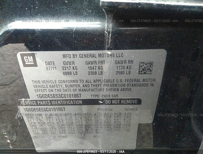 1G6DE5E53C0101867