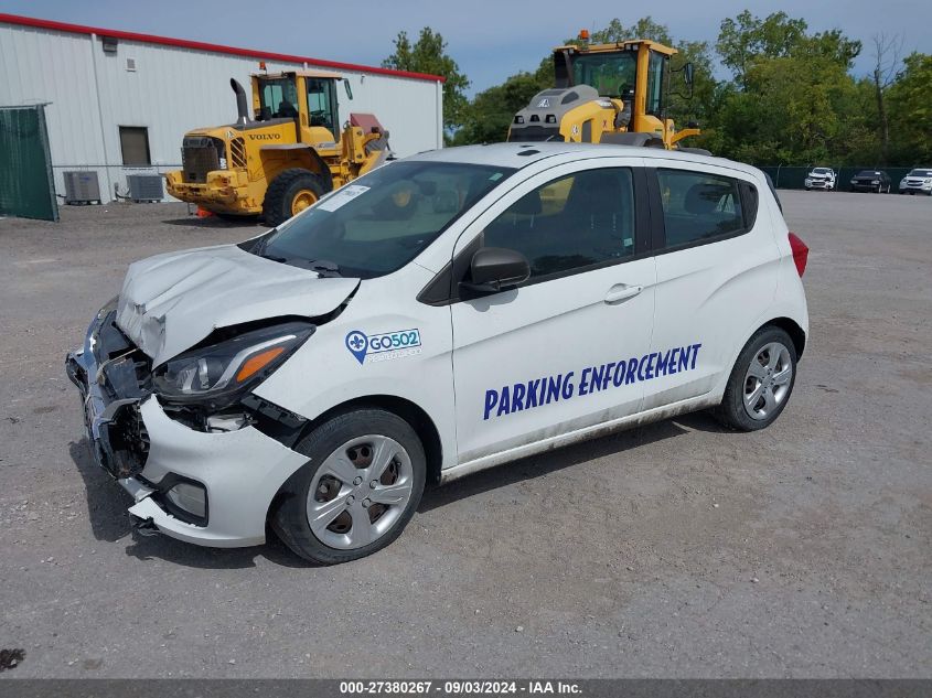 2019 Chevrolet Spark Ls Cvt VIN: KL8CB6SA9KC730371 Lot: 27380267