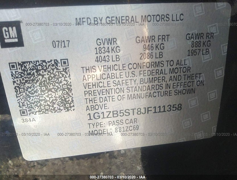 1G1ZB5ST8JF111358
