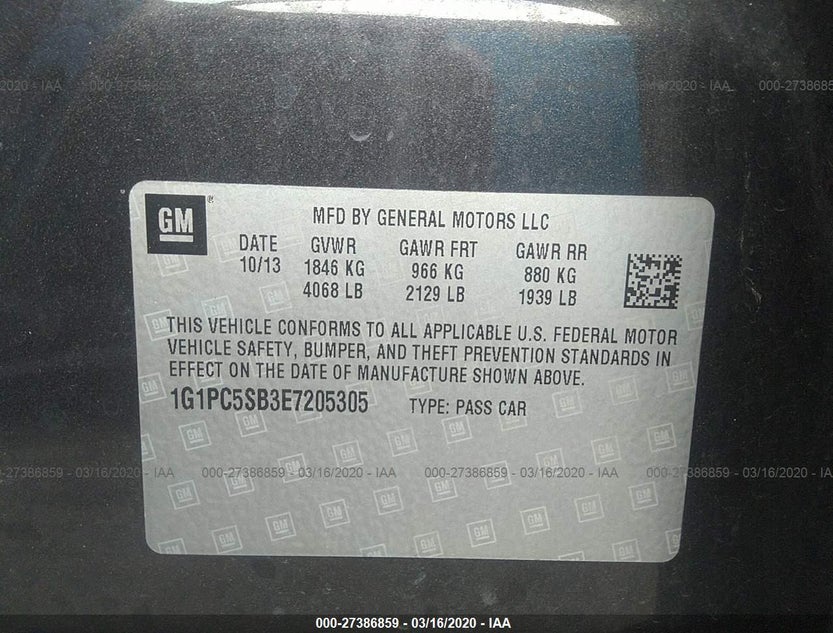 1G1PC5SB3E7205305
