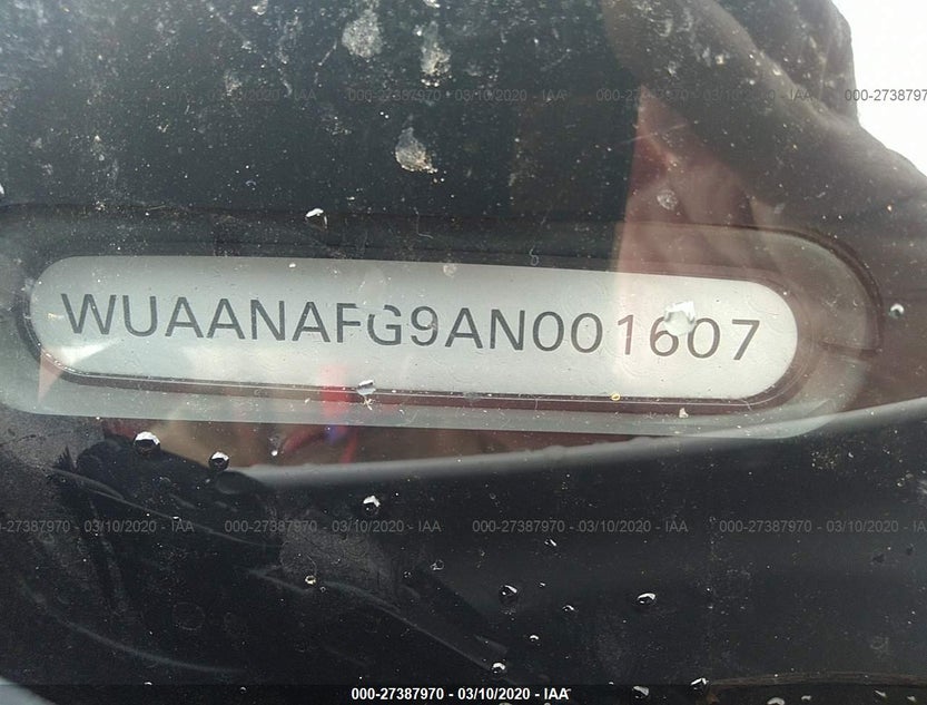 WUAANAFG9AN001607