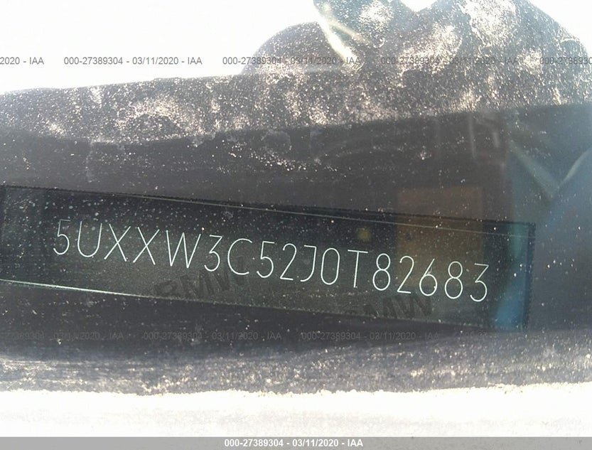 5UXXW3C52J0T82683