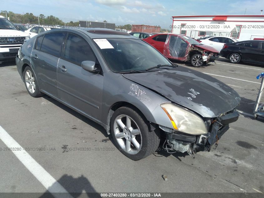 2008 Nissan Maxima 3.5 Se VIN: 1N4BA41E08C829187 Lot: 27403280