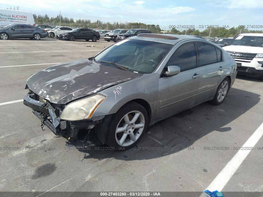 2008 Nissan Maxima 3.5 Se VIN: 1N4BA41E08C829187 Lot: 27403280