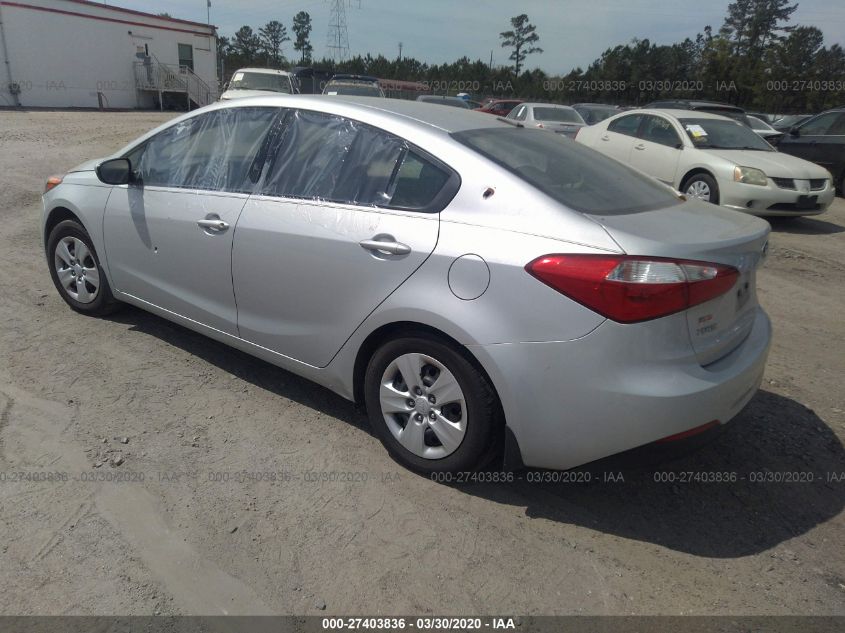 KNAFK4A6XF5330736 2015 Kia Forte Lx