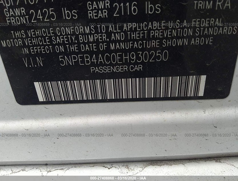 5NPEB4AC0EH930250