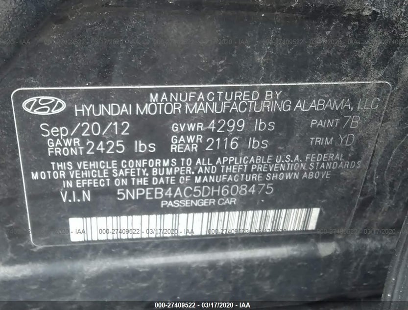 5NPEB4AC5DH608475
