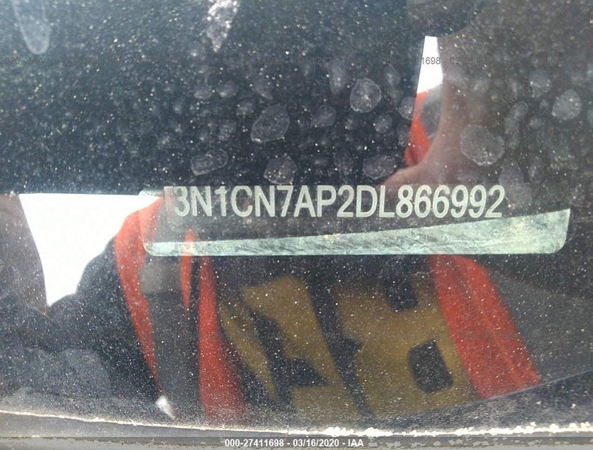 3N1CN7AP2DL866992