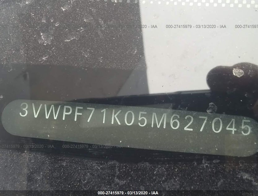 3VWPF71K05M627045