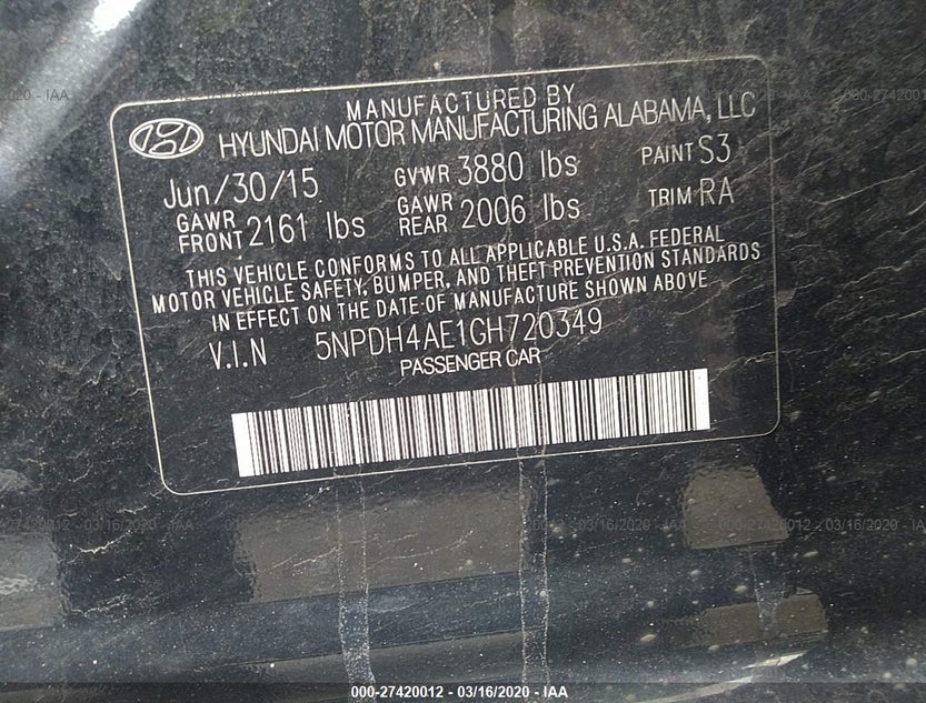 5NPDH4AE1GH720349