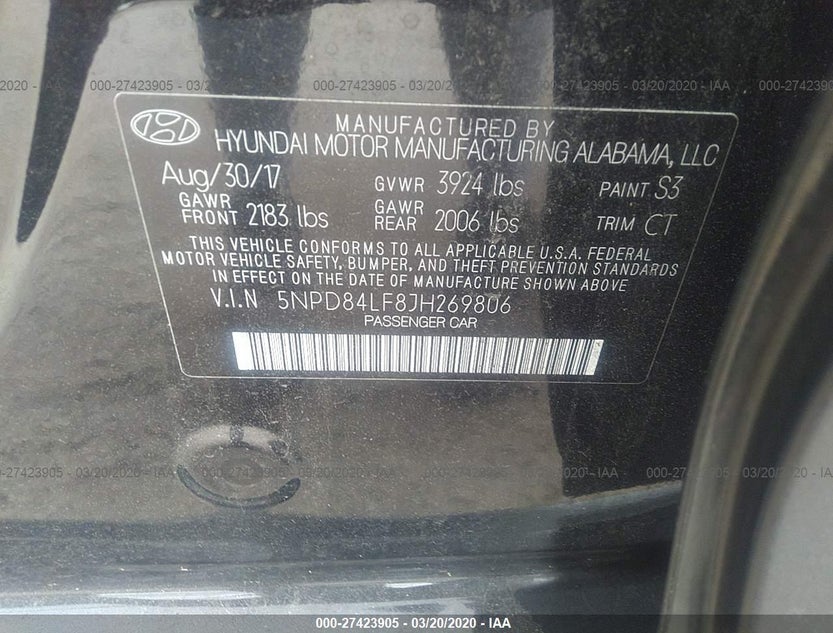5NPD84LF8JH269806