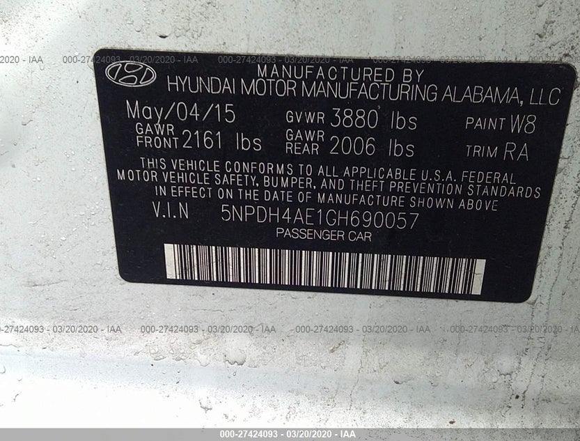 5NPDH4AE1GH690057
