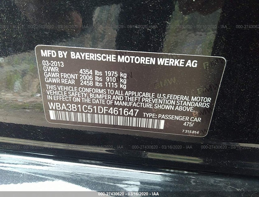 WBA3B1C51DF461647