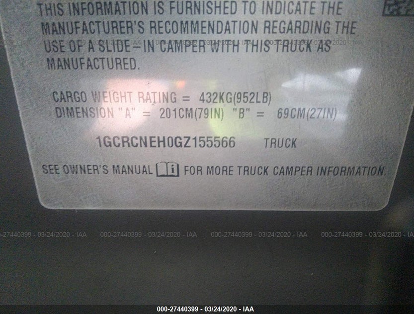 1GCRCNEH0GZ155566