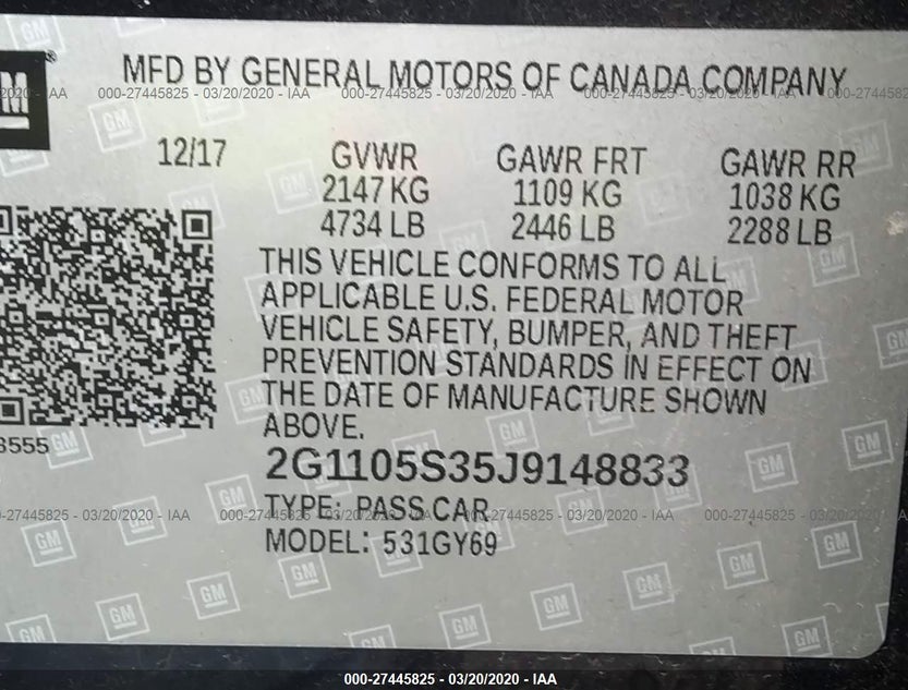 2G1105S35J9148833