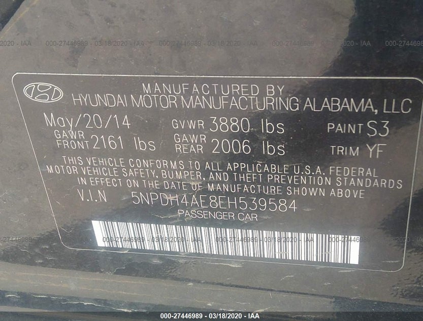 5NPDH4AE8EH539584