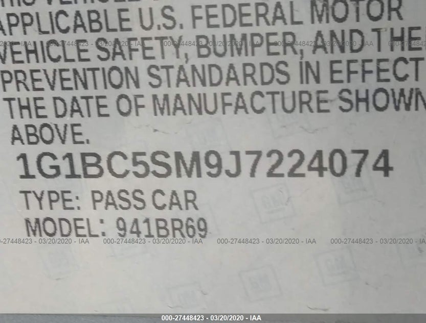 1G1BC5SM9J7224074