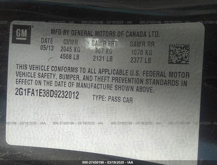 2G1FA1E38D9232012