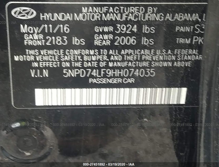 5NPD74LF9HH074035