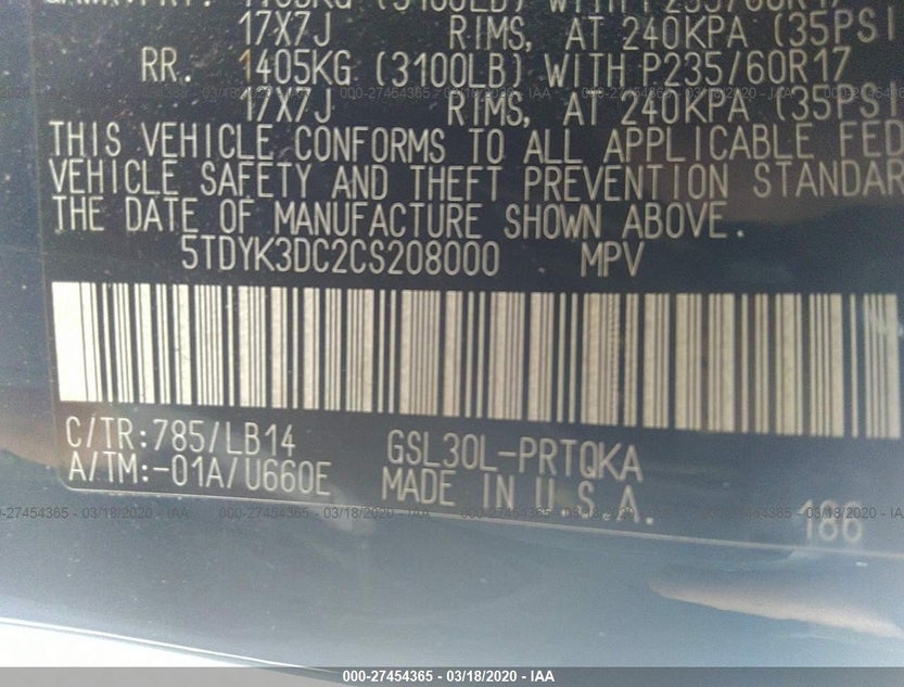 5TDYK3DC2CS208000