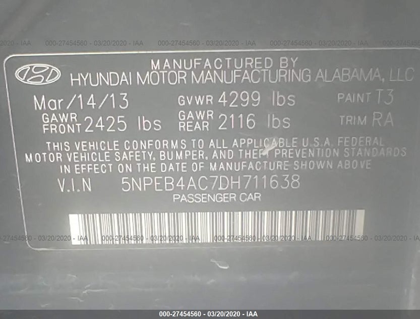 5NPEB4AC7DH711638