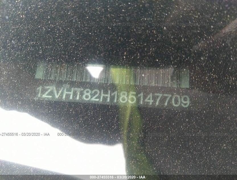 1ZVHT82H185147709