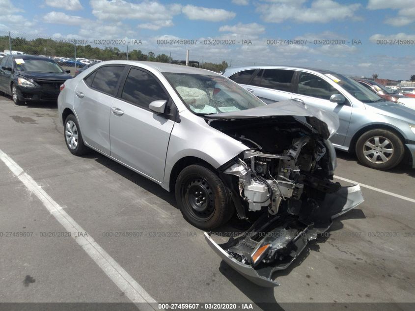 2016 Toyota Corolla Le VIN: 5YFBURHE4GP475149 Lot: 27459607