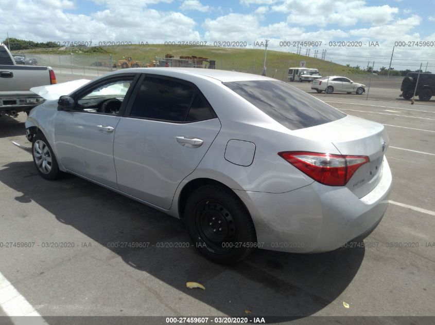 2016 Toyota Corolla Le VIN: 5YFBURHE4GP475149 Lot: 27459607