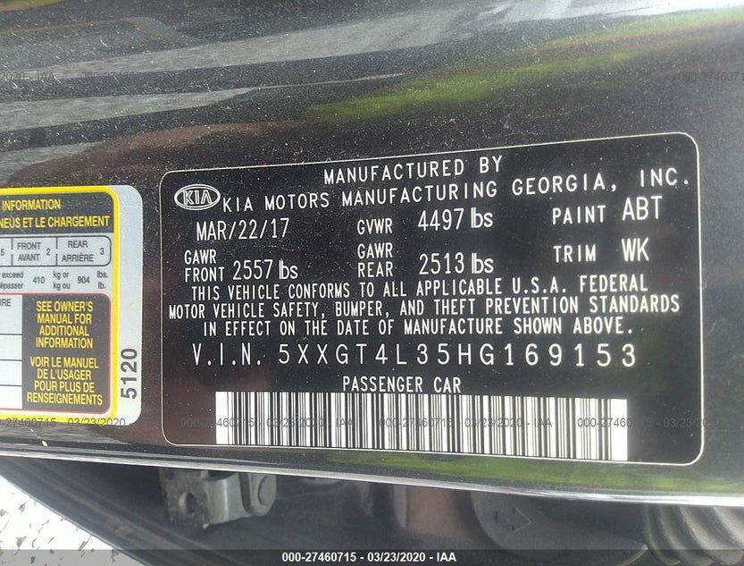5XXGT4L35HG169153