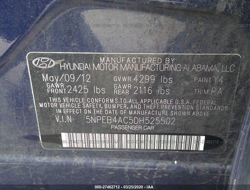 5NPEB4AC5DH525502
