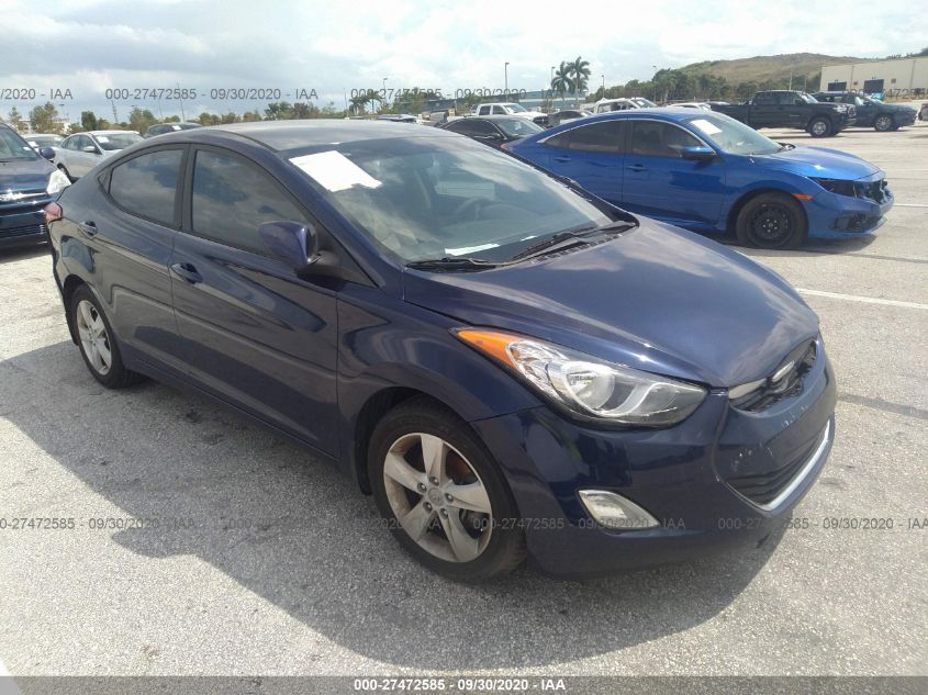 5NPDH4AE9DH156106 2013 Hyundai Elantra Gls